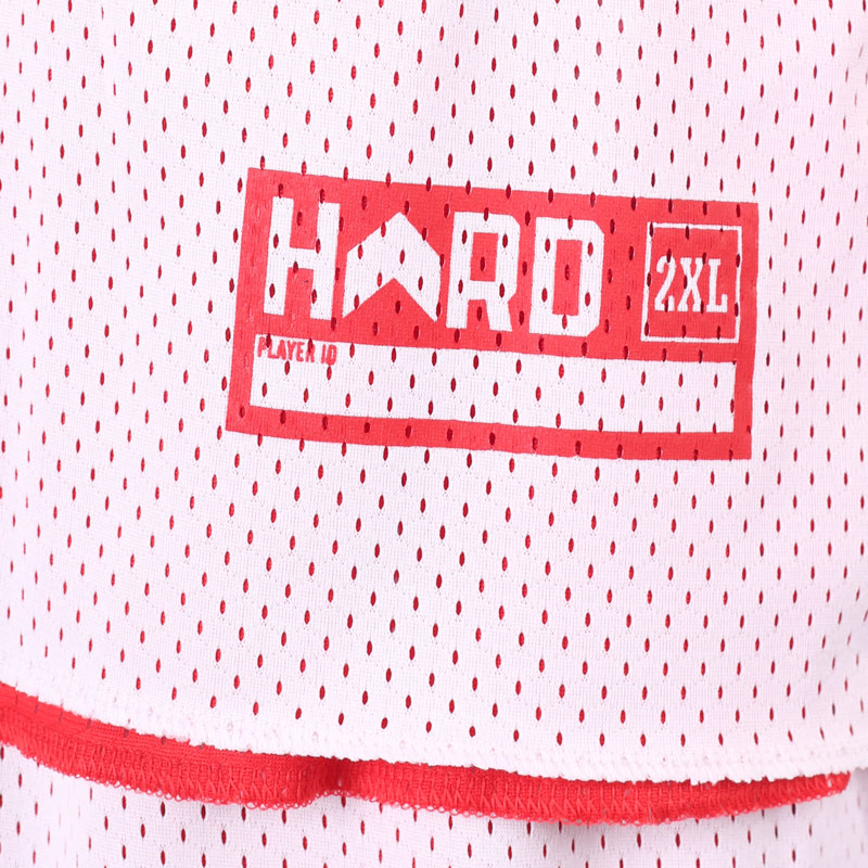 мужская красная майка Hard HRD Jersey Hard red/white-601 - цена, описание, фото 8